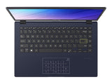 ASUS Vivobook E410MANS-BV1854WS Intel Pentium Silver N5030 14p HD 4Go 128Go UMA W11H Office365 1an 2YR On-site D + 1 Black (P)