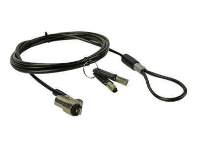 MCL Antivol type câble à encoche étroite système à clé 1.80m