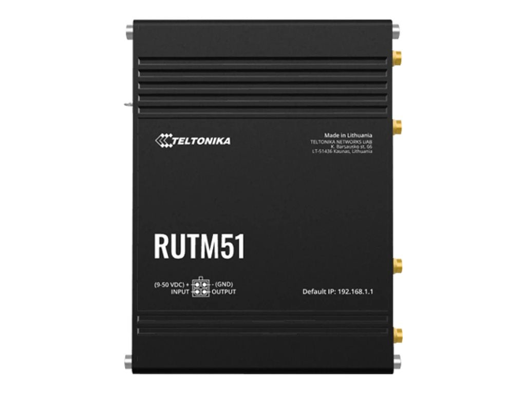 TELTONIKA NETWORKS RUTM51 DUAL SIM 5G/4G/LTE router