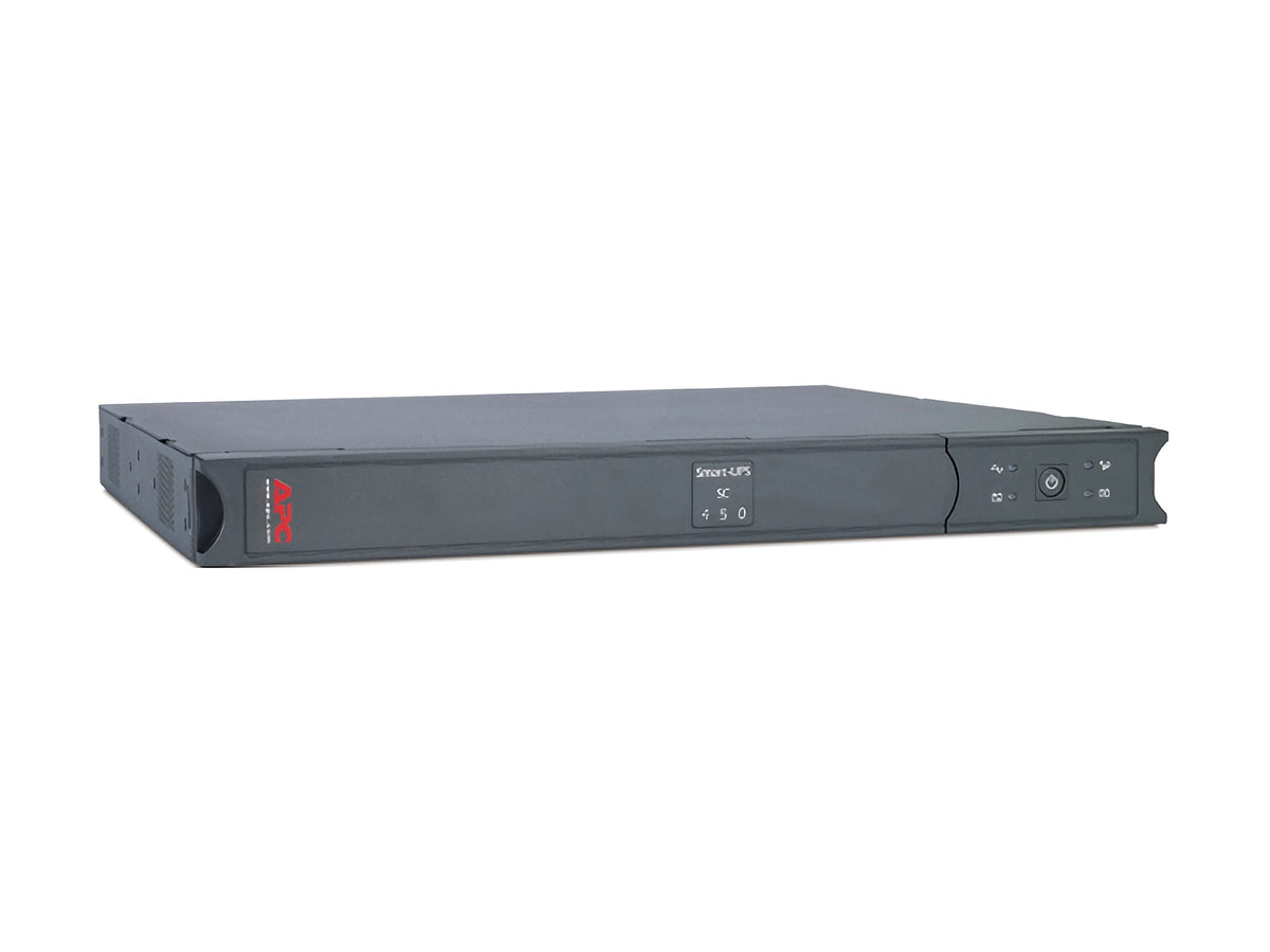 APC Smart-UPS SC 450VA UPS rack-mountable AC 230V 280Watt 450VA RS-232 output connectors 4 1U gray
