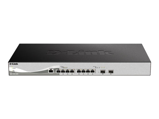 D-LINK Smart+ L2+ 8 Copper Multigigabit Ports 100M/1G/2.5G/5G/10G & 2 SFP+ 10GbE ports