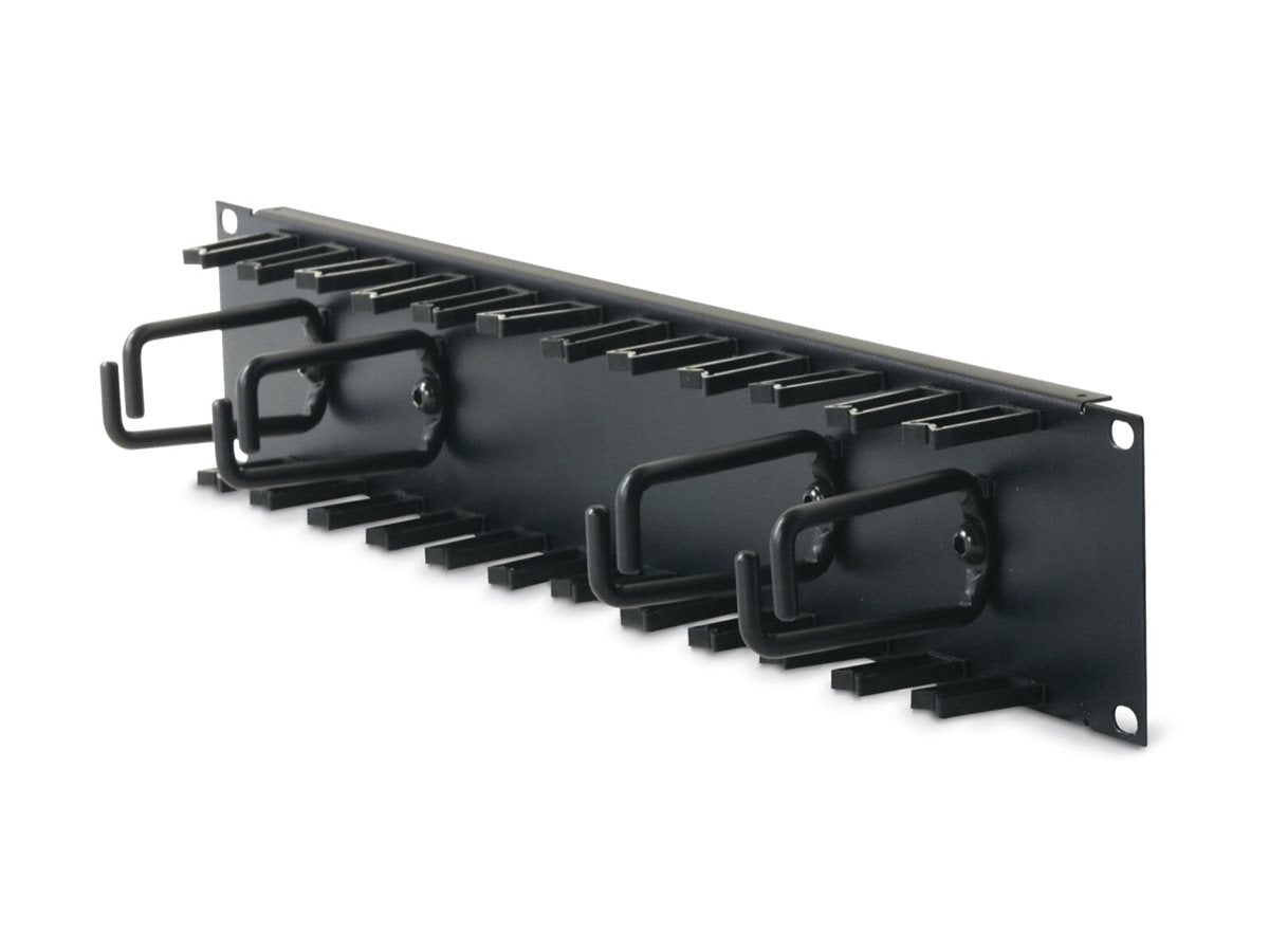 APC Patchcable Organizer 2HE black