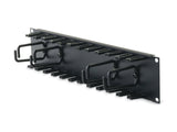 APC Patchcable Organizer 2HE black