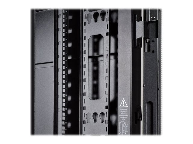 EATON TRIPPLITE 42U Rack Enclosure Server Cabinet Vertical Cable Management Bars Rack cable management panel pack of 2
