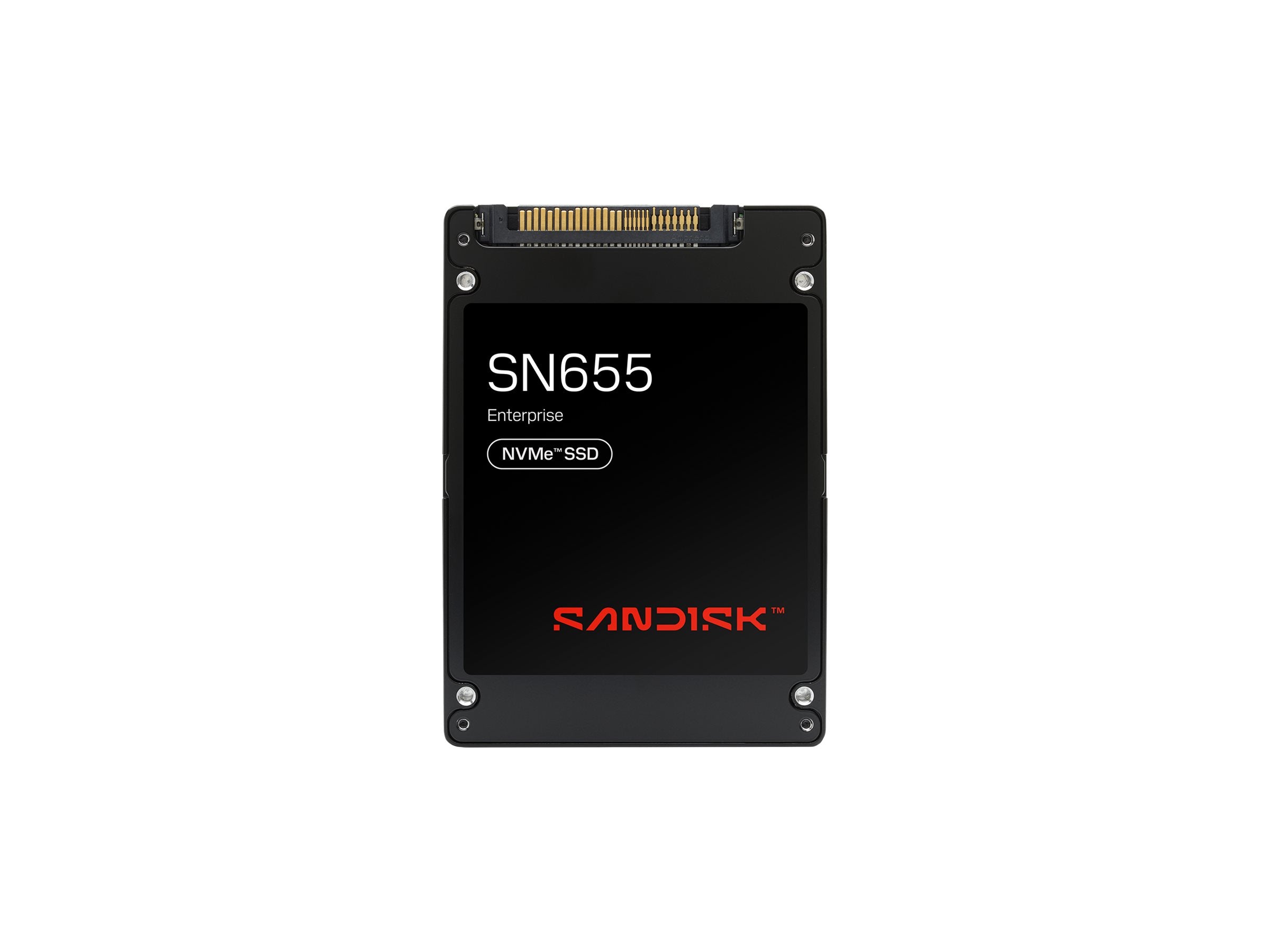SANDISK Ultrastar DC SN655 NVMe SSD 15.36To PCIe Gen4 U.3 ISE - WUS5EA1A1ESP7E3