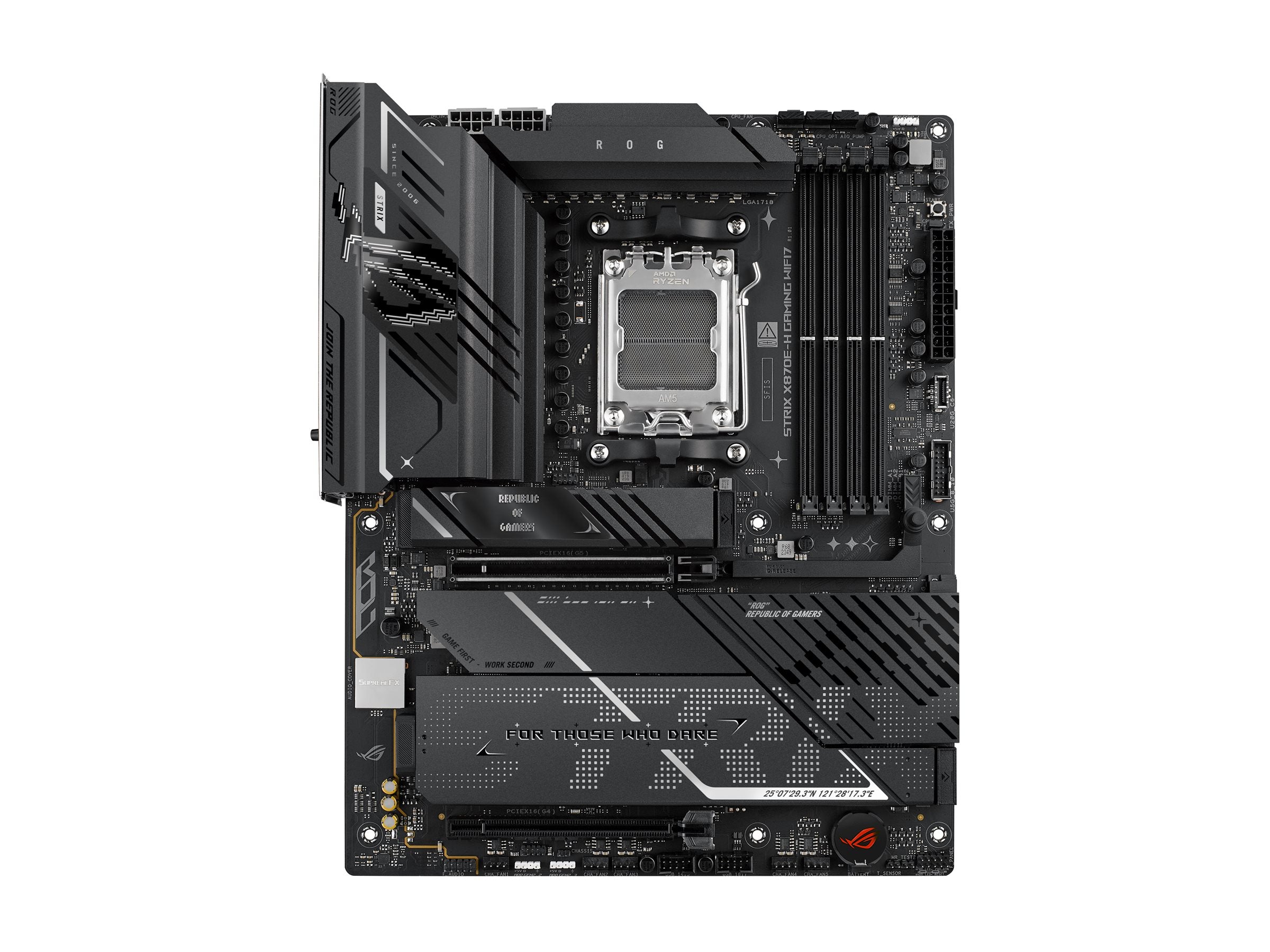 ASUS ROG STRIX X870E-H GAMING WIFI7 ATX AM5 DDR5 Motherboard 2xUSB4 1xHDMI