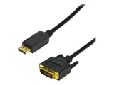 MCL Câble DisplayPort mâle / DVI-D mâle - 3m