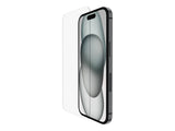 BELKIN ScreenForce Pro Tempered Glass AM Screen Protector - iPhone 16/15/14 Pro