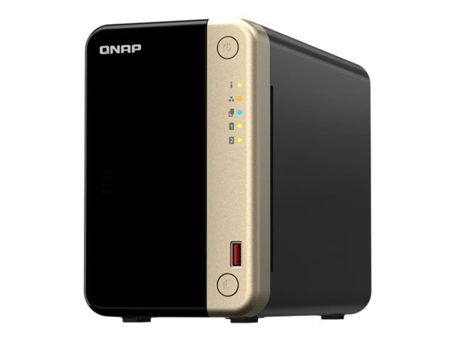 QNAP TS-264-8G 2-Bay desktop NAS Intel Celeron N5105/N5095 quad-core 8Go