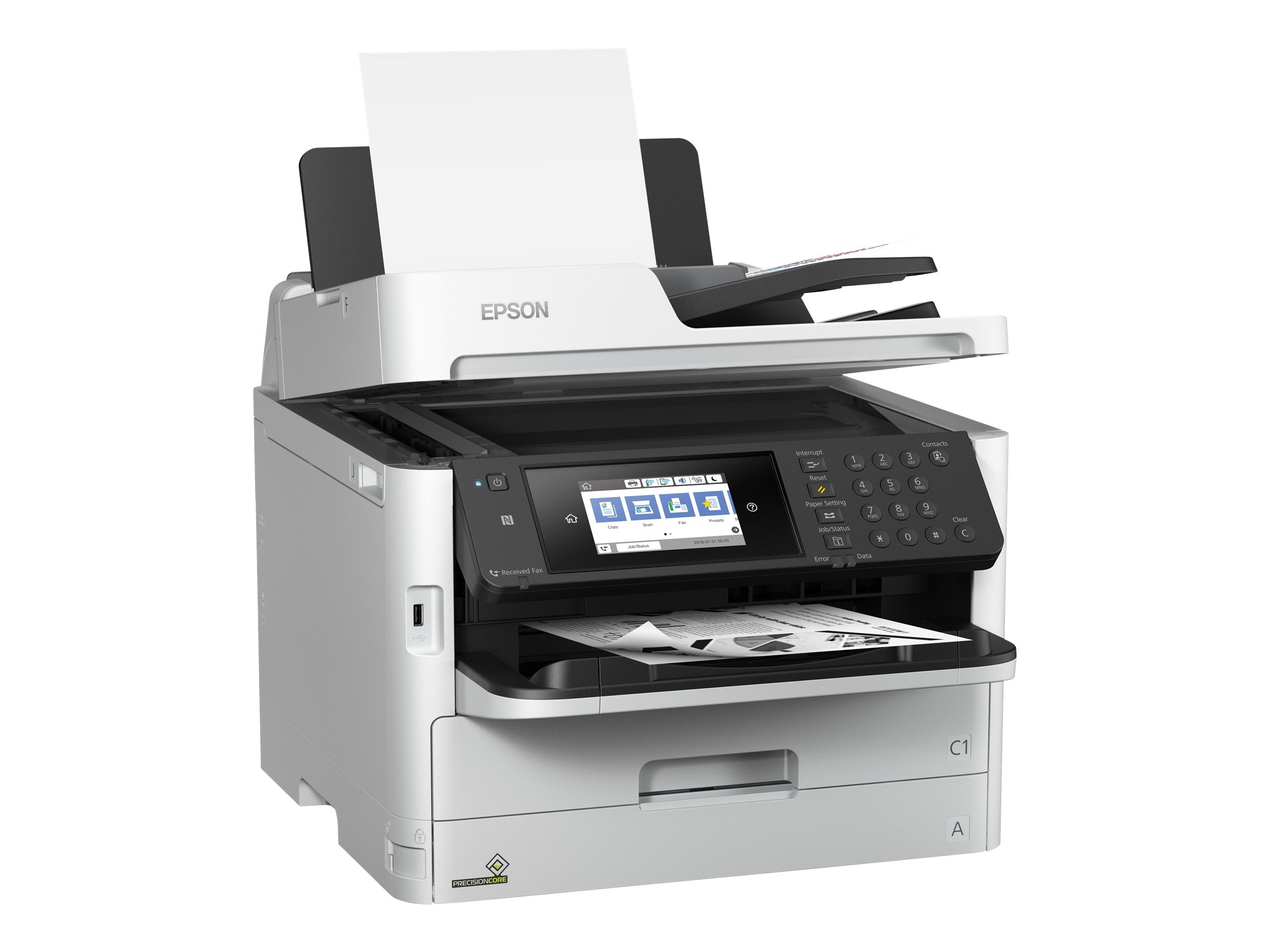 EPSON WorkForce Pro WF-M5799DWF MFP Mono inkjet A4 22ppm Copy 24ppm Print 330sheets USB LAN Wi-Fi NFC USB