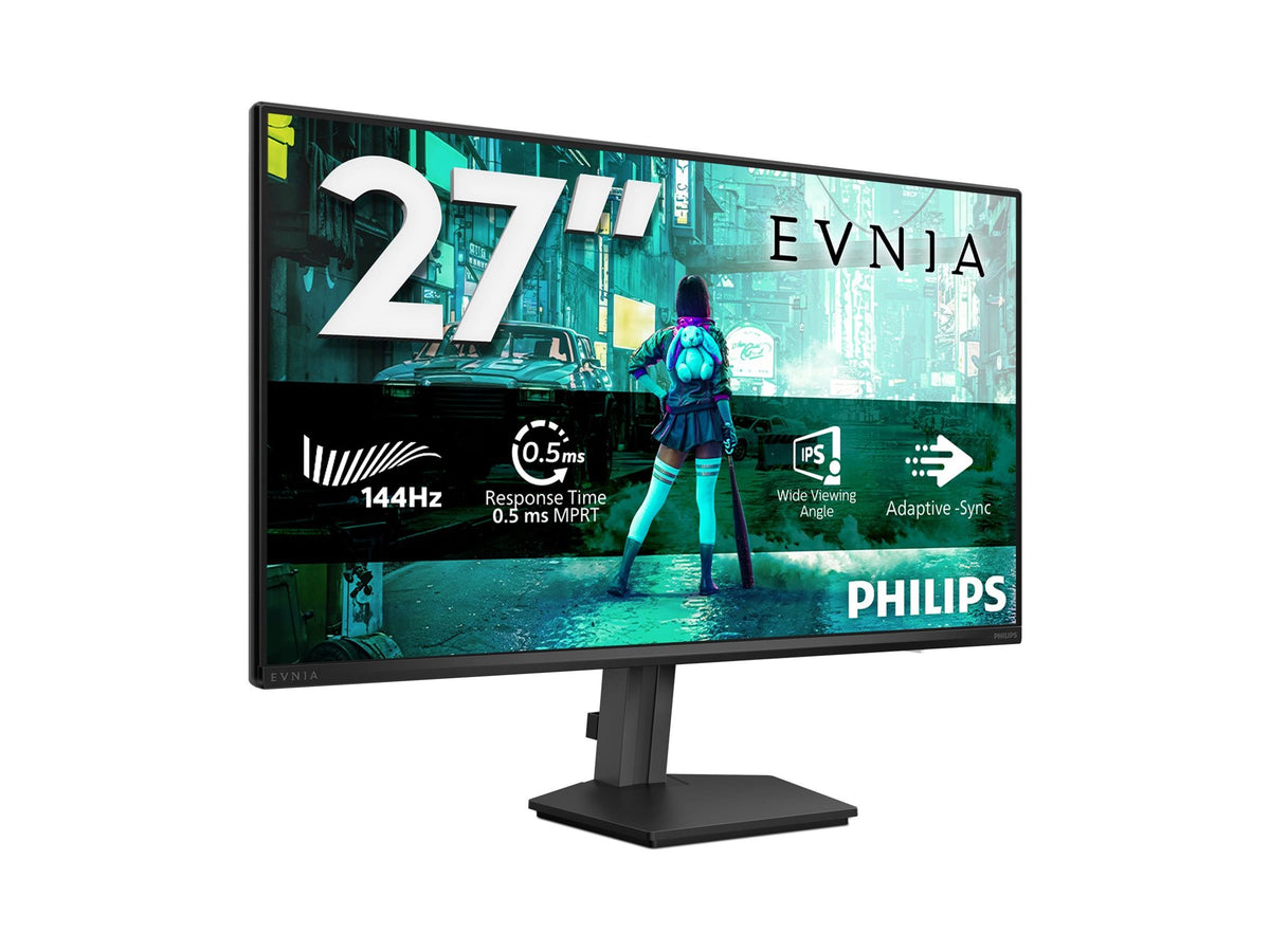 PHILIPS Evnia 3000 27M2N3200NF Ecran Gaming - 27p - 1920 x 1080 FHD- 144 Hz - IPS - 300cd/m² - 1500:1 - HDR10 - 0.5 ms - HDMI- DP