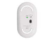LOGITECH Pebble Mouse 2 M350s Mouse optical 3 buttons wireless Bluetooth 5.2 LE tonal white