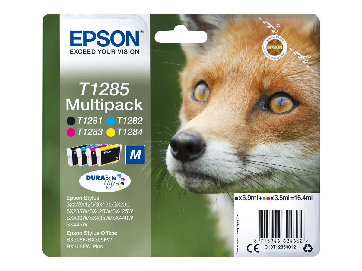 Ink/T1285 Fox 3.5ml CMY 5.9ml BK