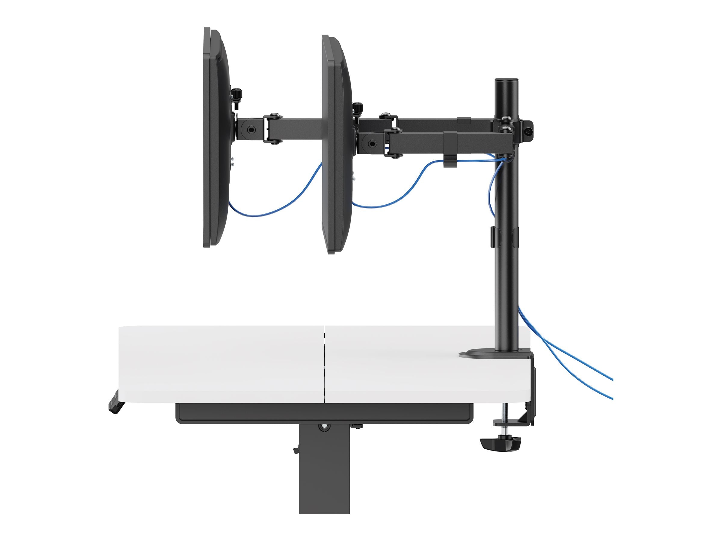FELLOWES Bras décran double articlé Everyday