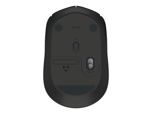 LOGITECH B170 Mouse optical 3 buttons wireless 2.4 GHz USB wireless receiver black