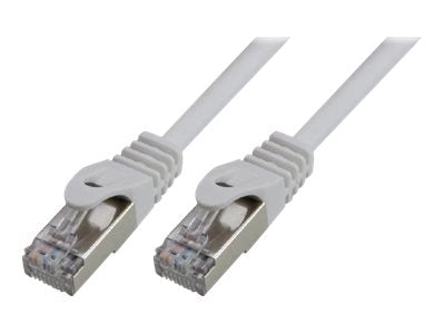 MCL CAT6A S/FTP LSZH Patch cable - 0.5m Grey