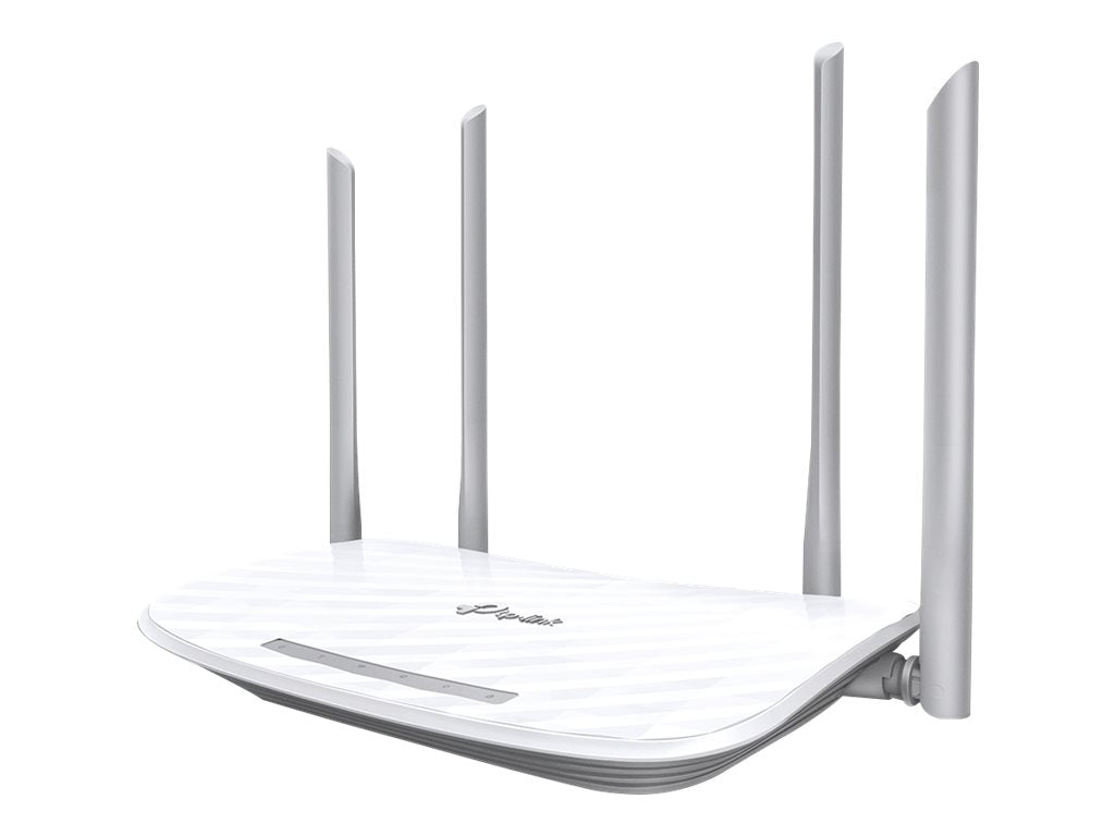 TP-LINK AC1200 Dual-Band Wi-Fi Router 867Mbps at 5GHz + 300Mbps at 2.4GHz 5 10/100M Ports 4 antennas IPTV Access Point Mode Mode