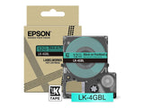 EPSON Colour Tape Pearl Green/Black 12mm 9m LK-4GBL