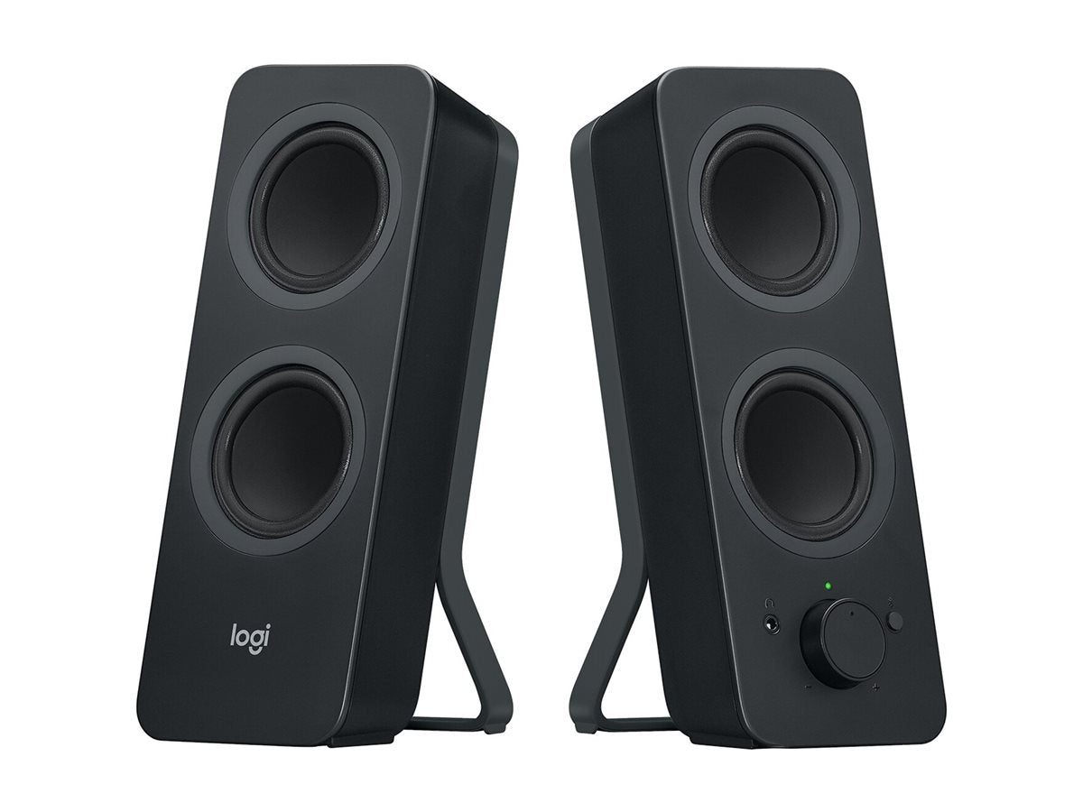 LOGITECH Z207 Speakers for PC 2.0-channel wireless Bluetooth 5 Watt Total black