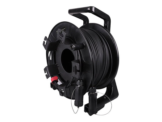 LINDY 100m armored Fibre Optic Hybrid HDMI 8K60 cable