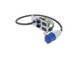 APC Symmetra RM 230V backplate HardwireKit w - 2x IEC320 C19 and 1x IEC 60309