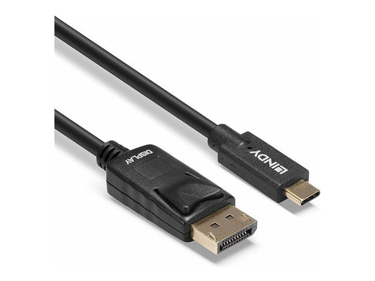 LINDY 10m USB Type C to DP Adapter Cable with HDR
