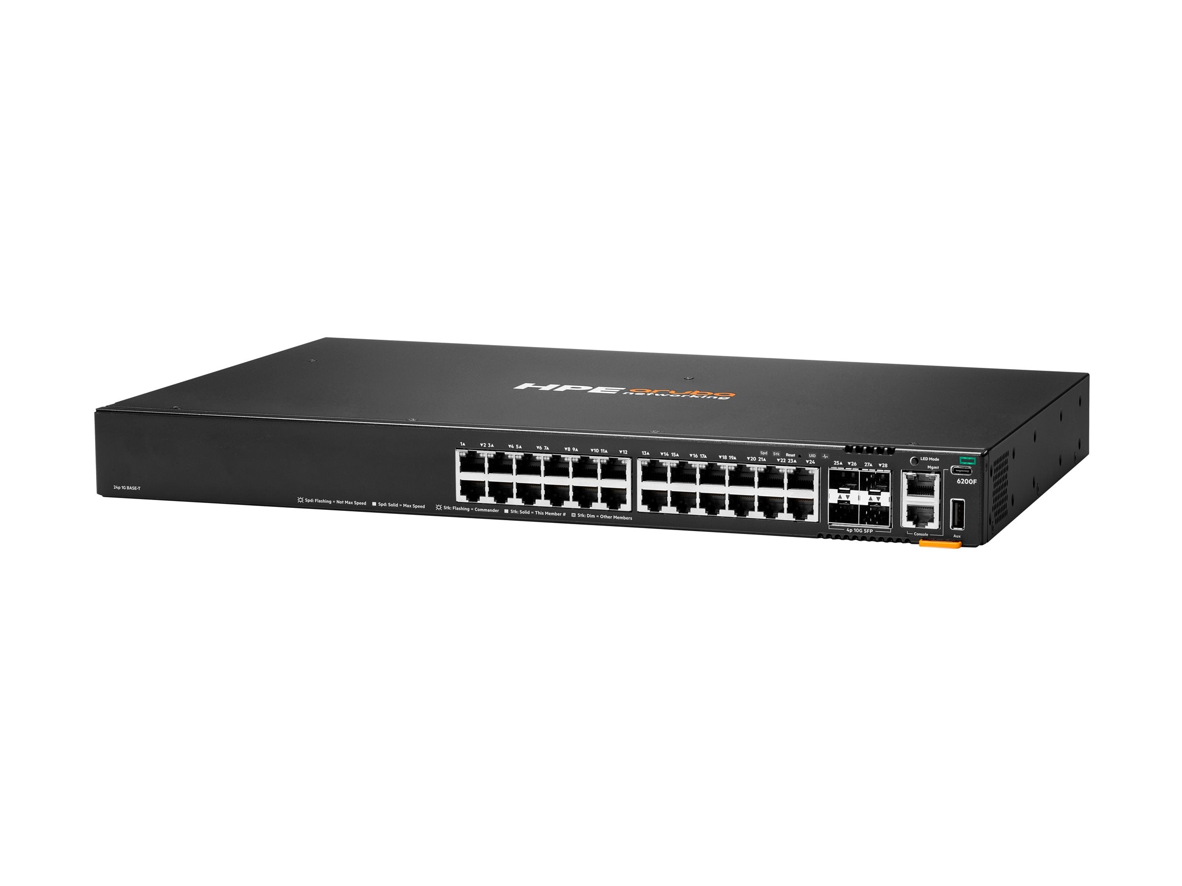 HPE Aruba Networking CX 6200F 24G 4SFP+ Switch (EN)
