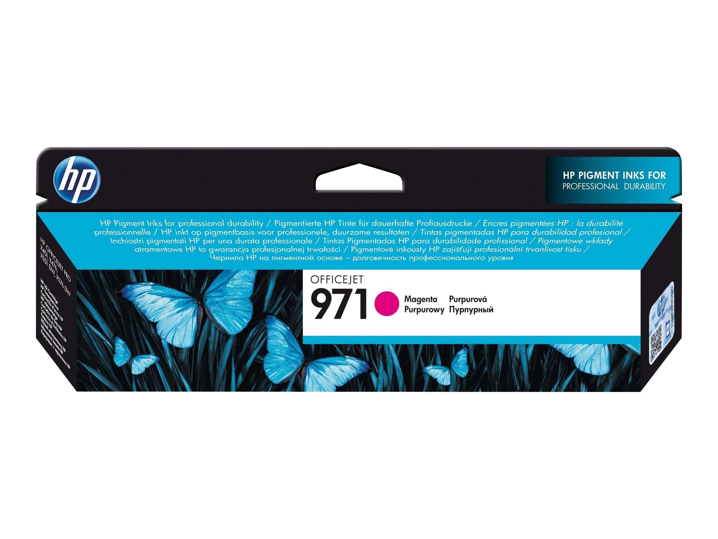 HP 971 original Ink cartridge CN623A magenta