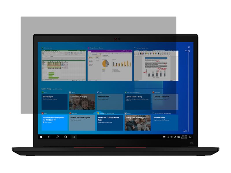 LENOVO 13.3p Bright Screen Privacy Filter for X13 Gen2 from 3M