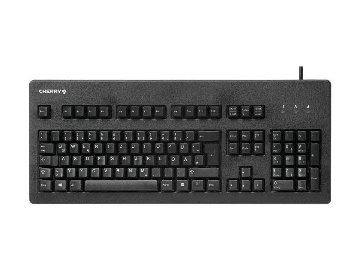 CHERRY STD Keyboard G80-3000 Klick USB black (US)