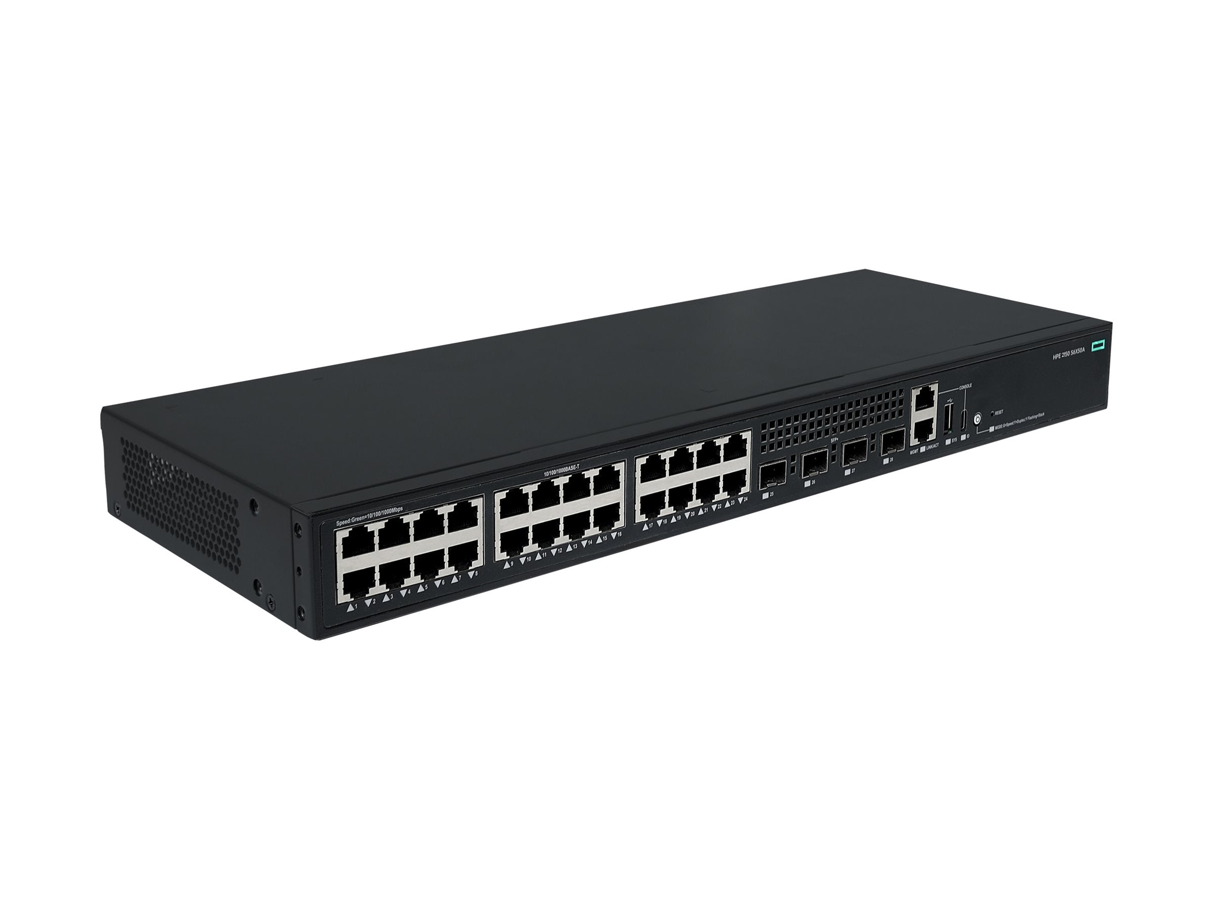 HPE Networking CW 2150 24p 10M/100M/1G 4p SFP+ 1G/10G Switch EU en