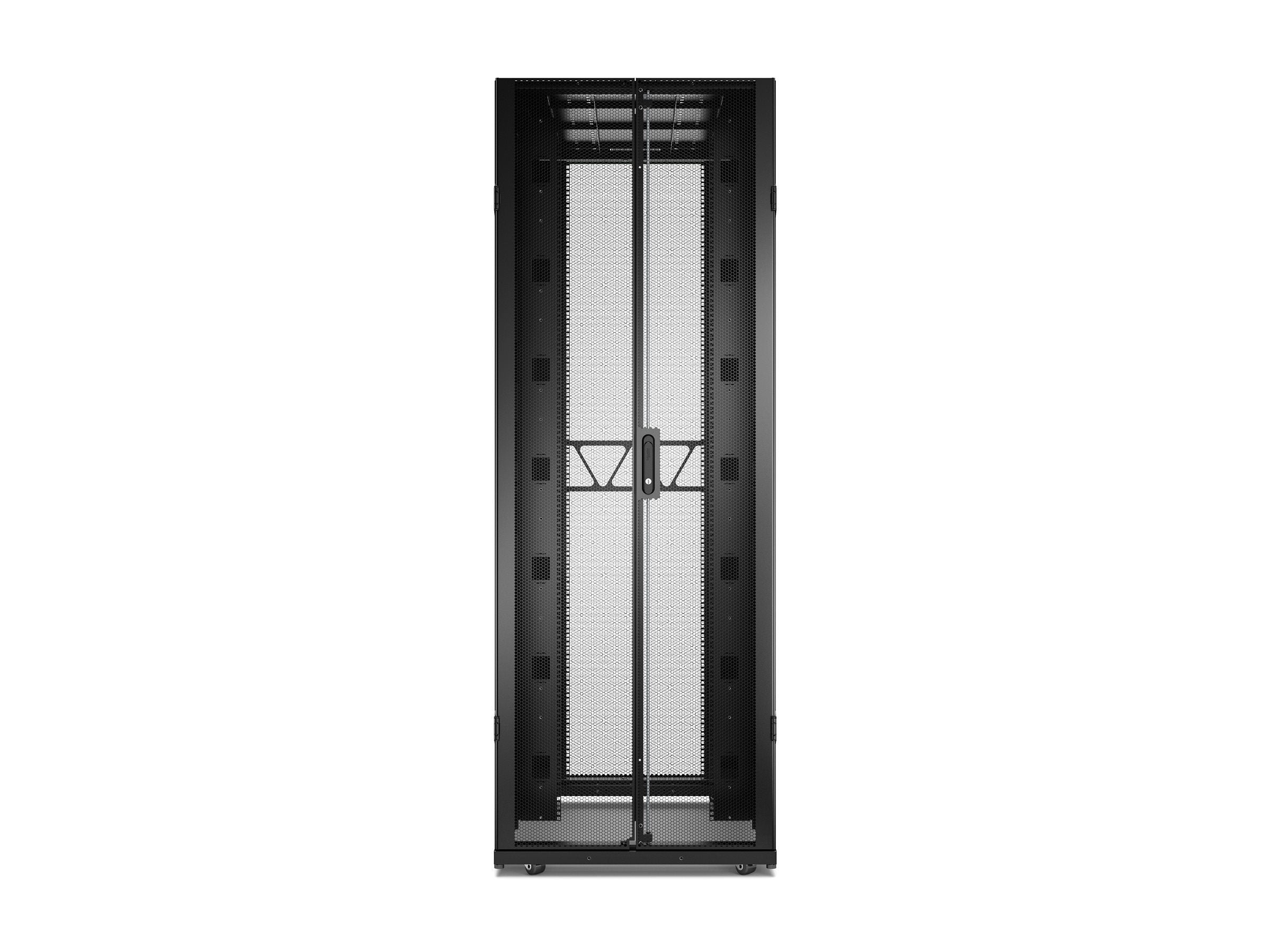 APC NetShelter SX Gen 2 Rack cabinet 2258H x 800W x 1200D mm with Sides floor-standing Black 48U 19 TAA Compliant