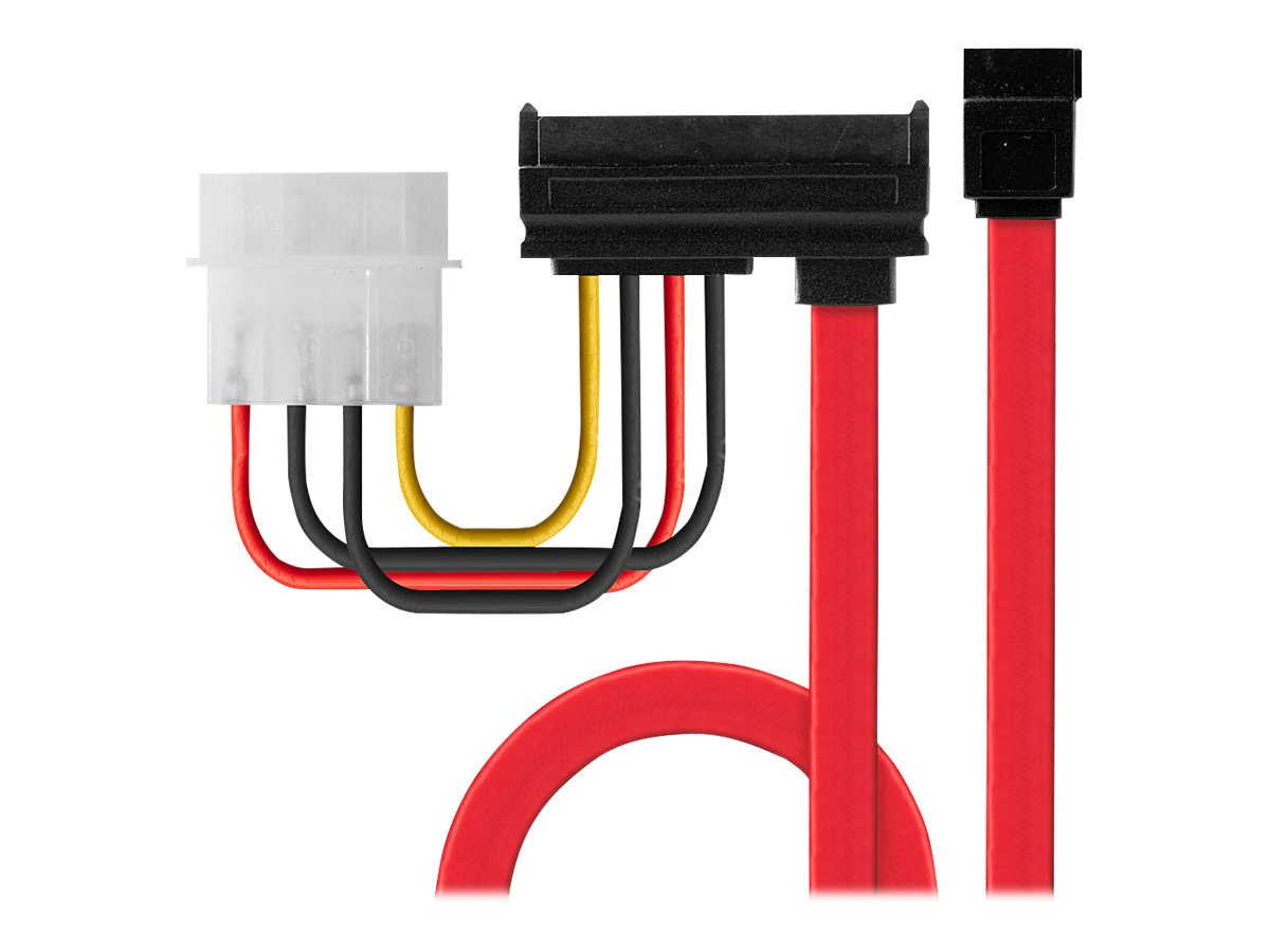 LINDY Internal SATA + Power Cable 0.5m