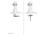 NEOMOUNTS DS65S-950WH2 Support décran à fixer 24-34p - ressort à gaz - Topfix - multiréglable - arrêt 180