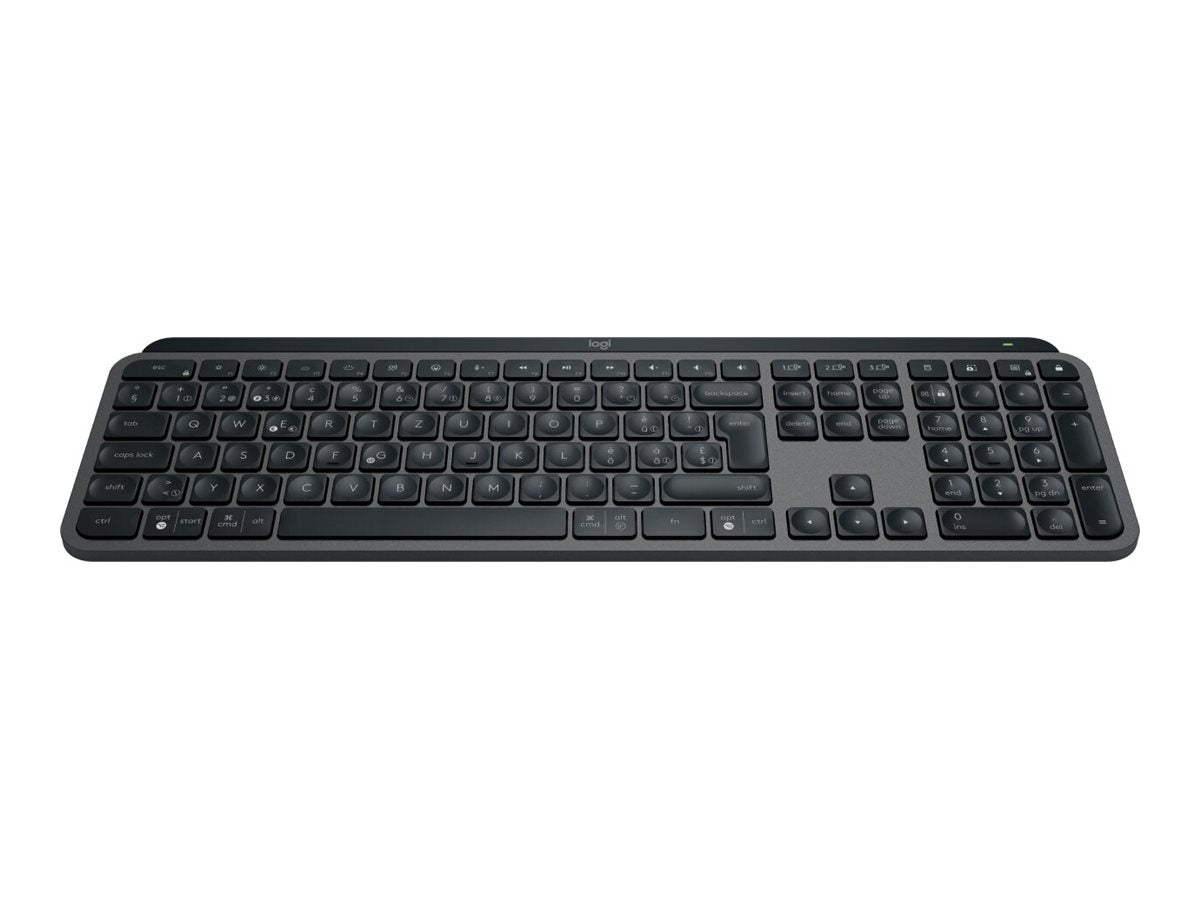 LOGITECH MX Keys S - GRAPHITE - NLB - BT - N/A - CENTRAL-419