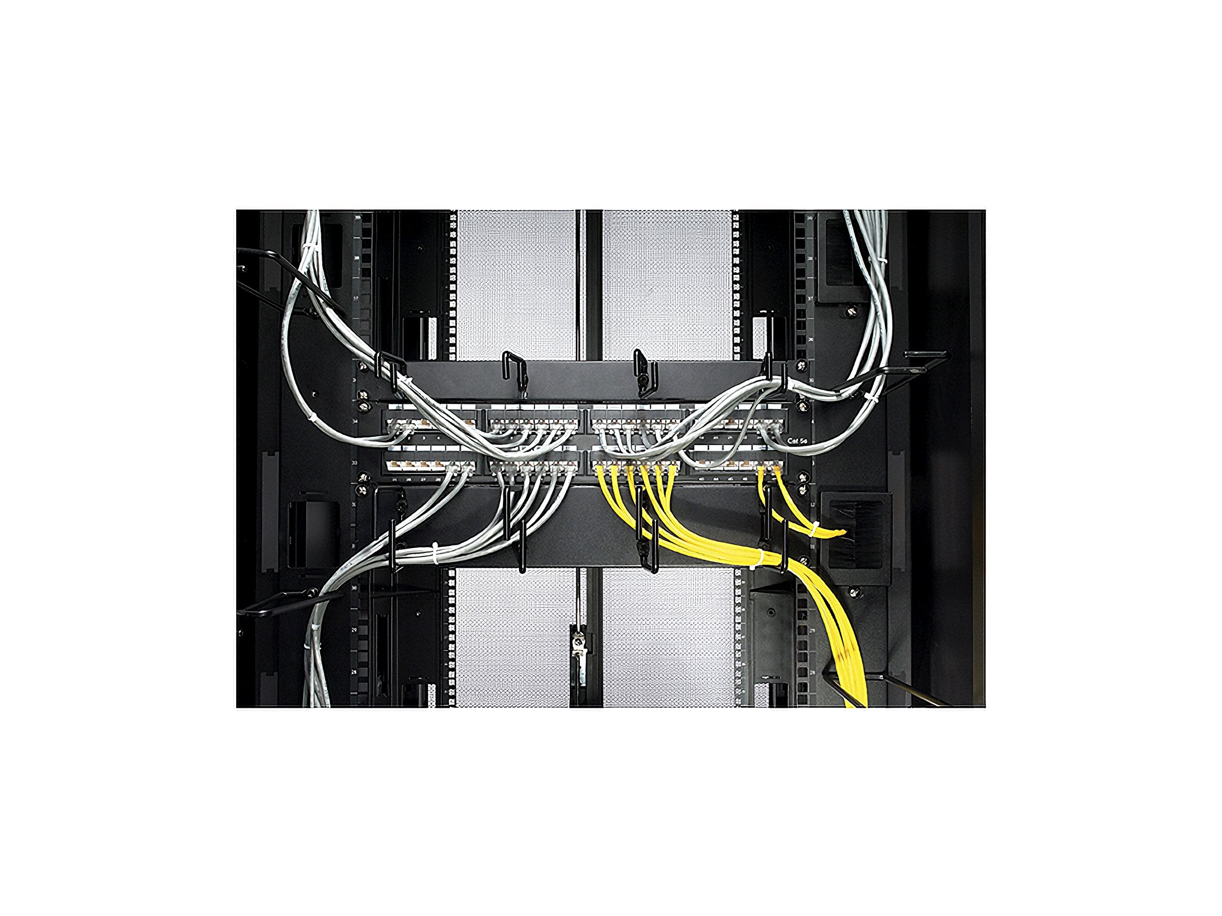 APC GUIDE DE CABLAGE HORIZONTAL 1U POUR ARMOIRE NETSHELTER