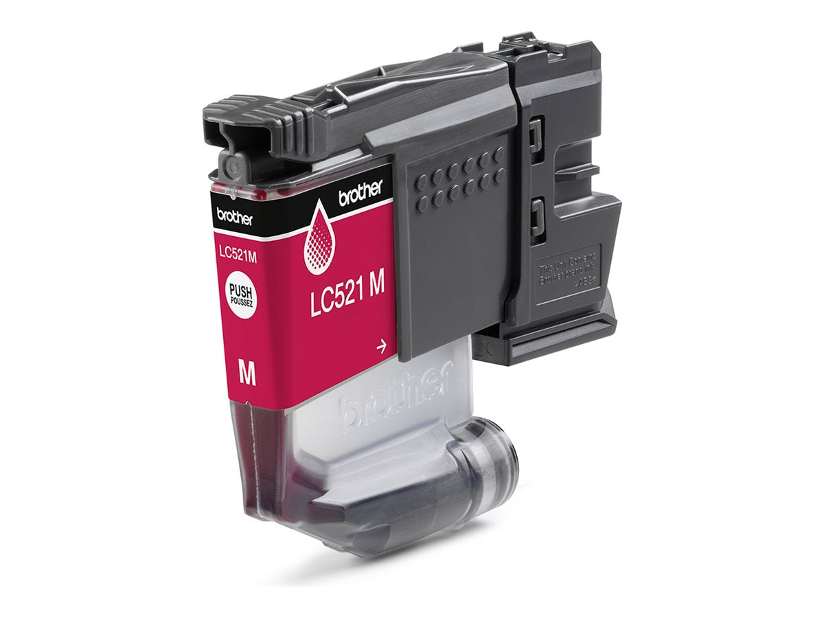 BROTHER Magenta ink cartridge yield up to 500 pages