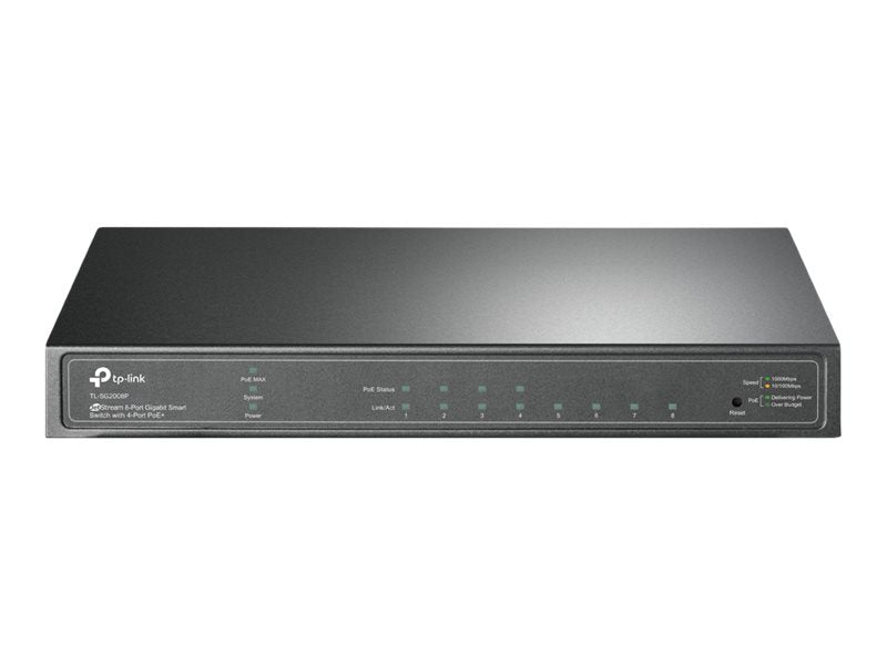 JetStream 8-Port Gigabit Smart Switch