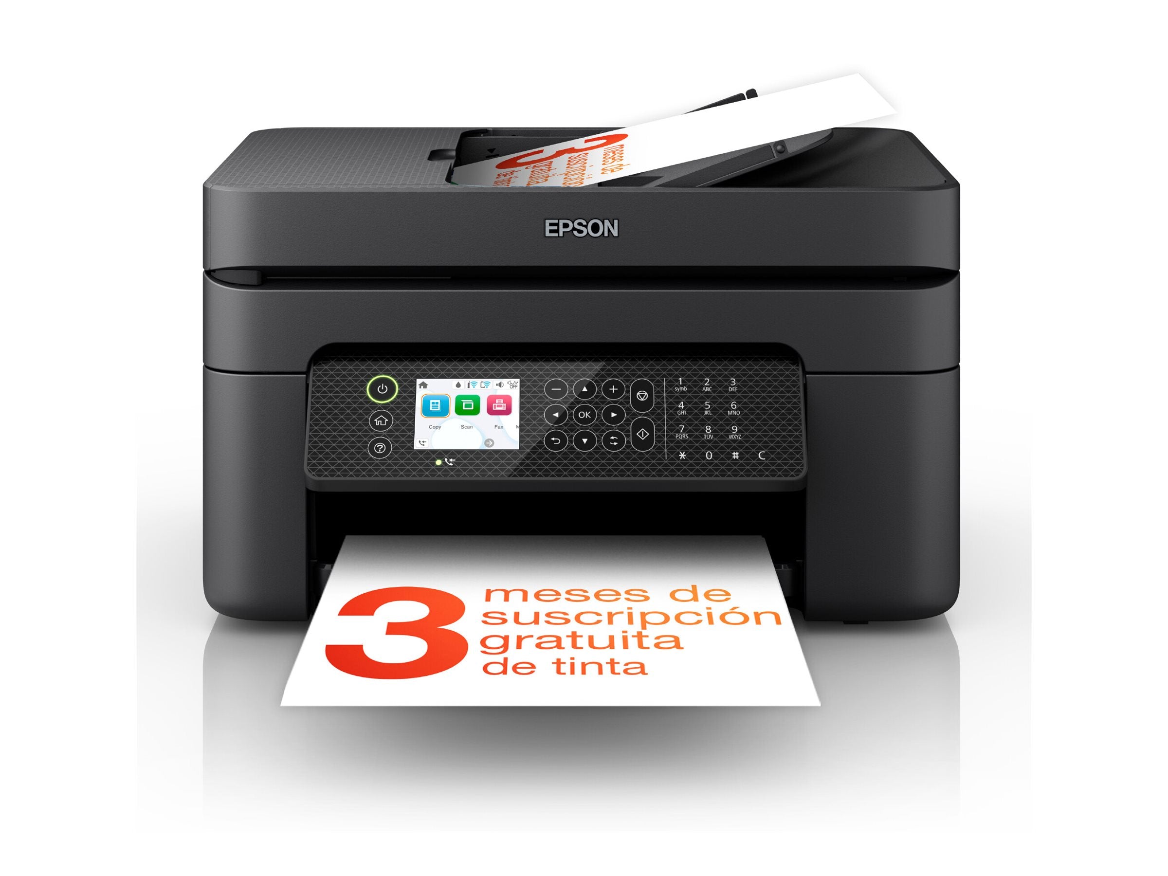 EPSON WorkForce WF-2950DWF MFP colour ink-jet 216x297mm A4 10ppm print 100 sheets USB 2.0 Wi-Fi