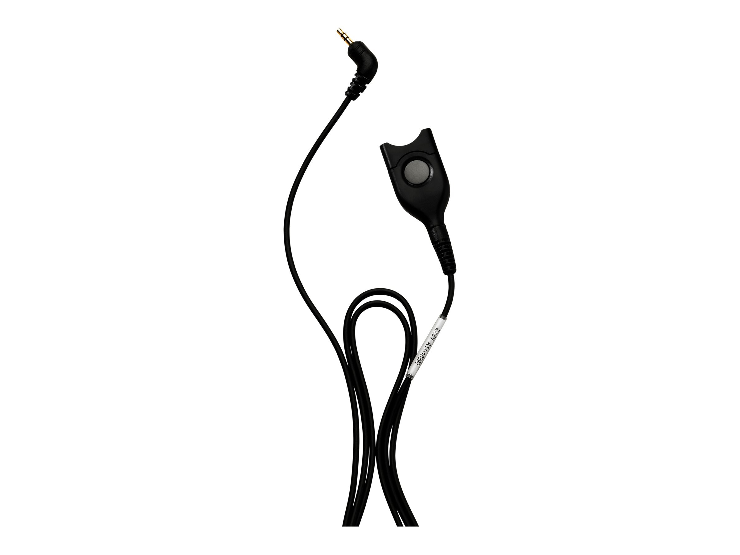 EPOS Dect/GSM Cable: EasyDisconnect with 60cm cable to 2.5mm - 3 Pole jack plug