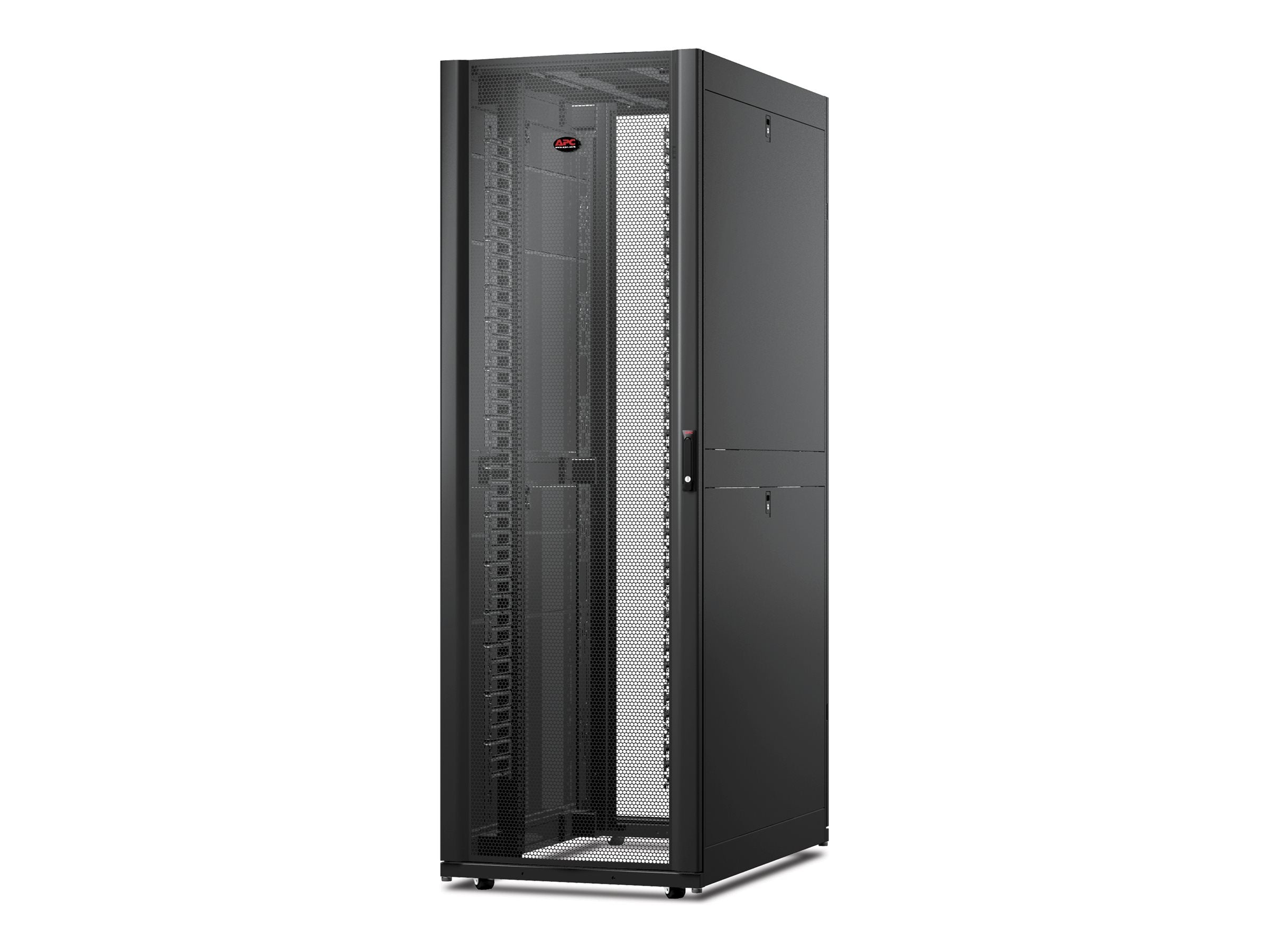 APC NetShelter SX Networking Enclosure with Sides Rack Black 48U 19 TAA Compliant