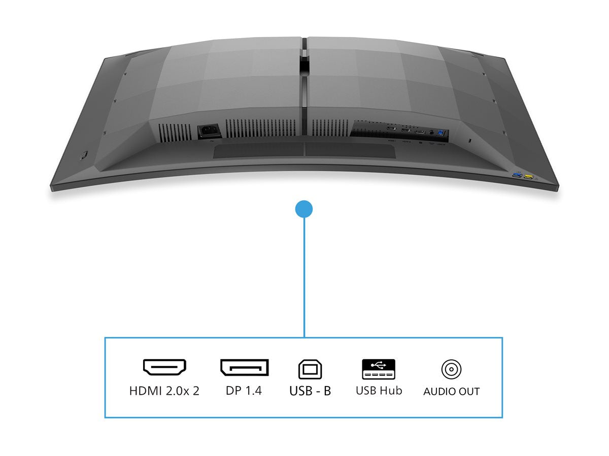 PHILIPS 34M2C6500 34p OLED 3440x1440 HDMI Black/Grey