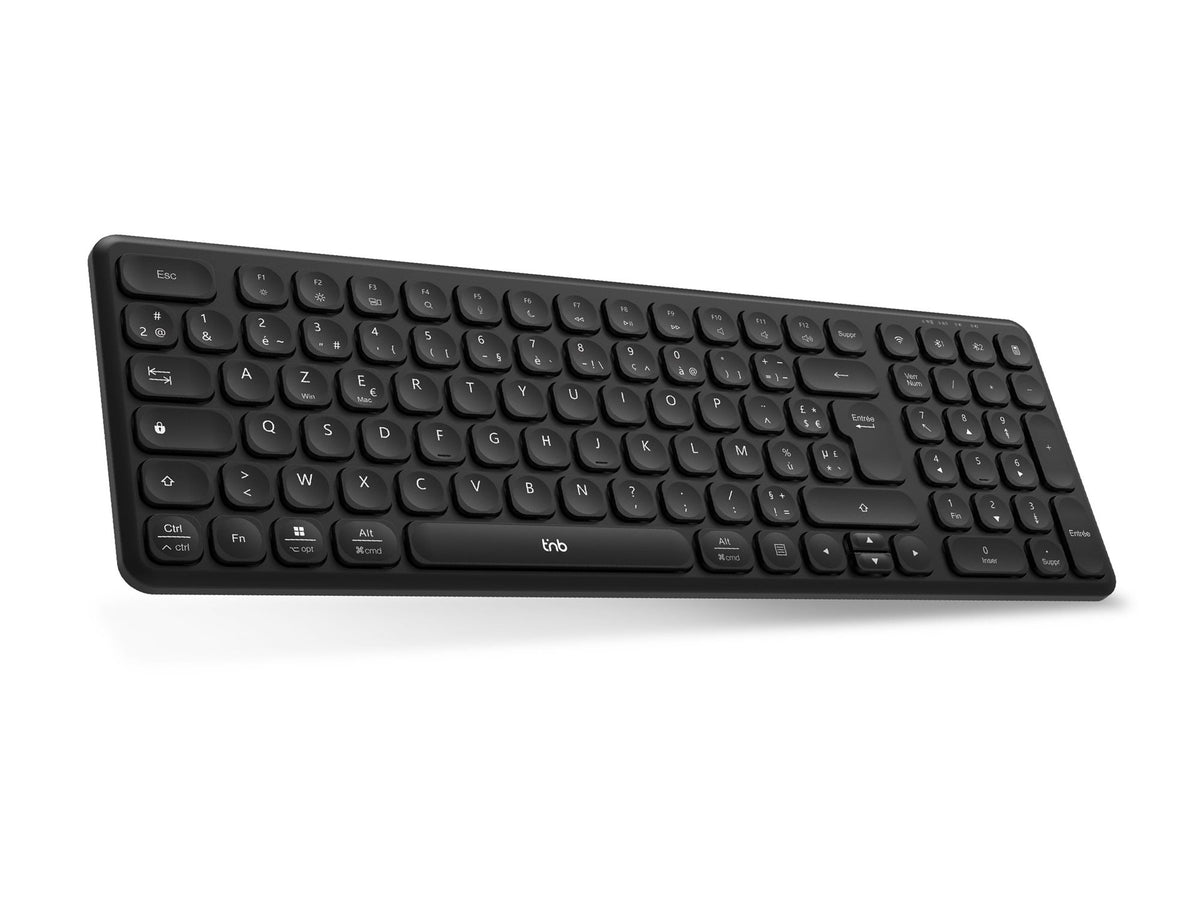 TNB SLIM PRO Rechargeable Wireless Keyboard (FR)