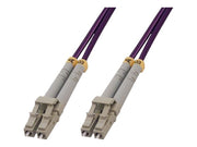 MCL Jarretière optique OM4 duplex multimode 50/125 - LC / LC 2m