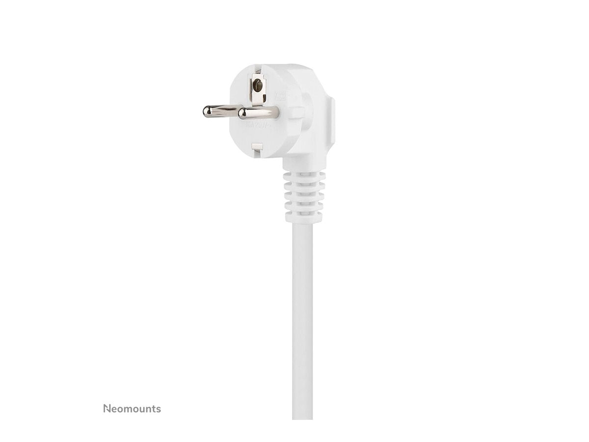 NEOMOUNTS VOLT Desk Clamp socket with Quick-charge USB Ports clamp 0-50mm 3x type-F 230V 1x USB-A 18W 2x USB-C 20W
