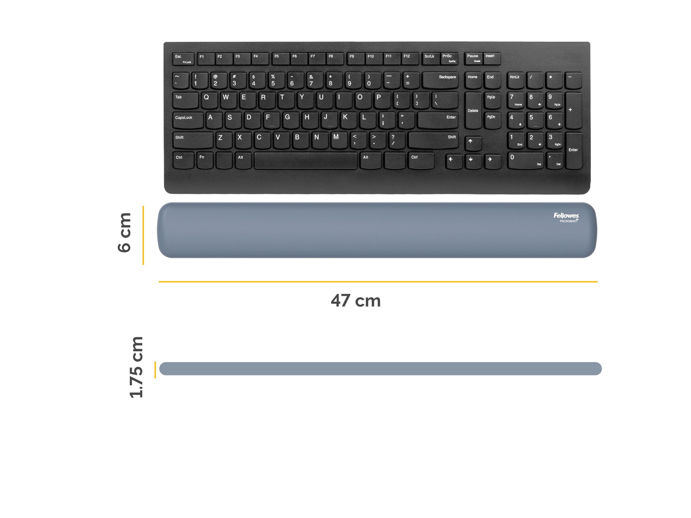 FELLOWES Repose-poignets clavier Breyta - Sauge