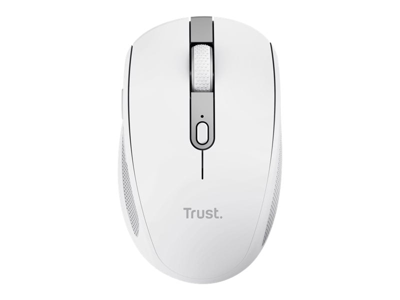 TRUST Souris sans fil OZAA Compact multi-connexion - Blanche