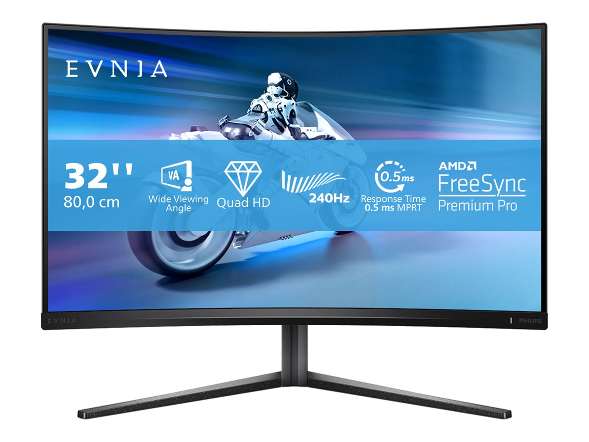 PHILIPS 32M2C5500W/00 31.5p VA 2560x1440 16:9 2xHDMI DP USB Gray
