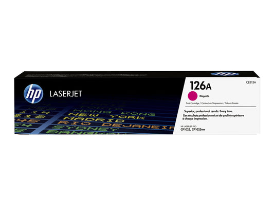 HP 126A original LaserJet Toner cartridge CE313A magenta standard capacity 1.000 pages 1-pack