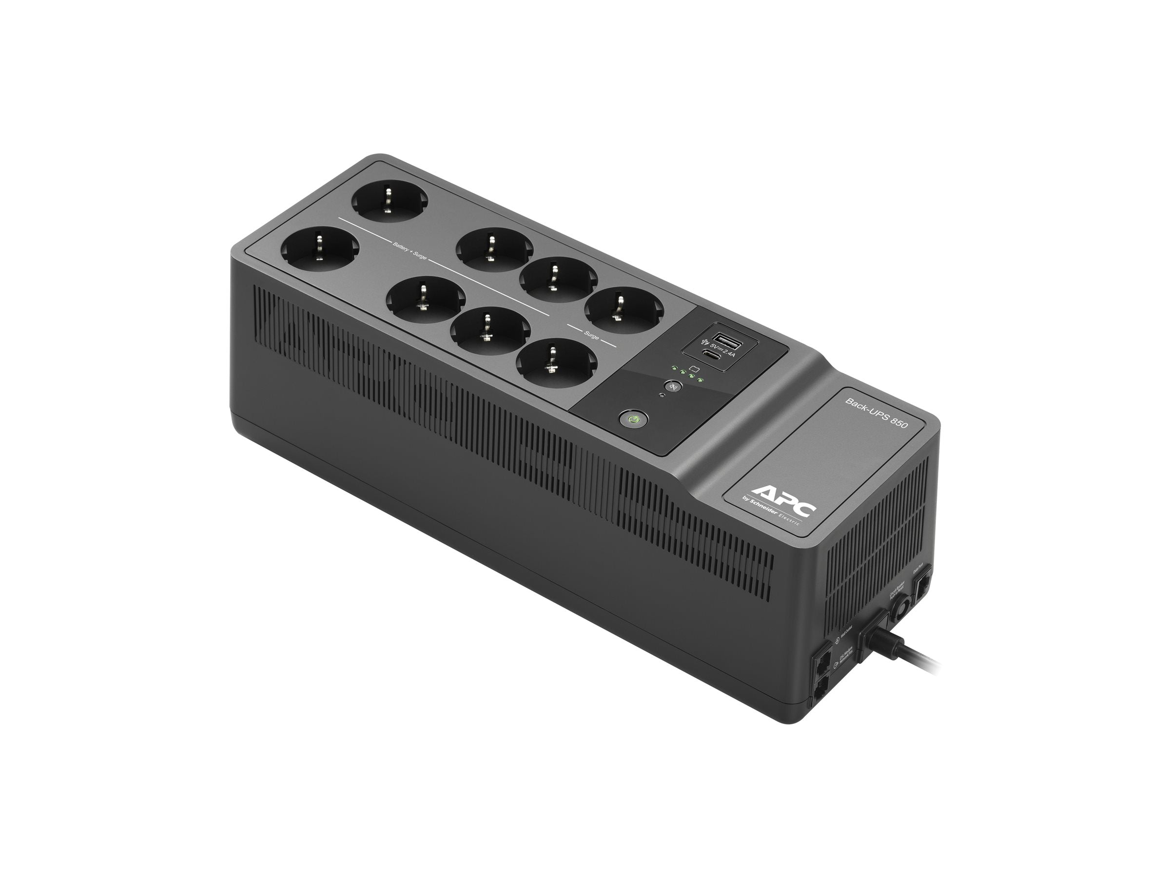 APC Back-UPS BE850G2-IT UPS AC 220-240V 520Watt 850VA output connectors 8